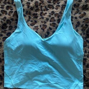 lululemon athletica Light Blue Tank Top